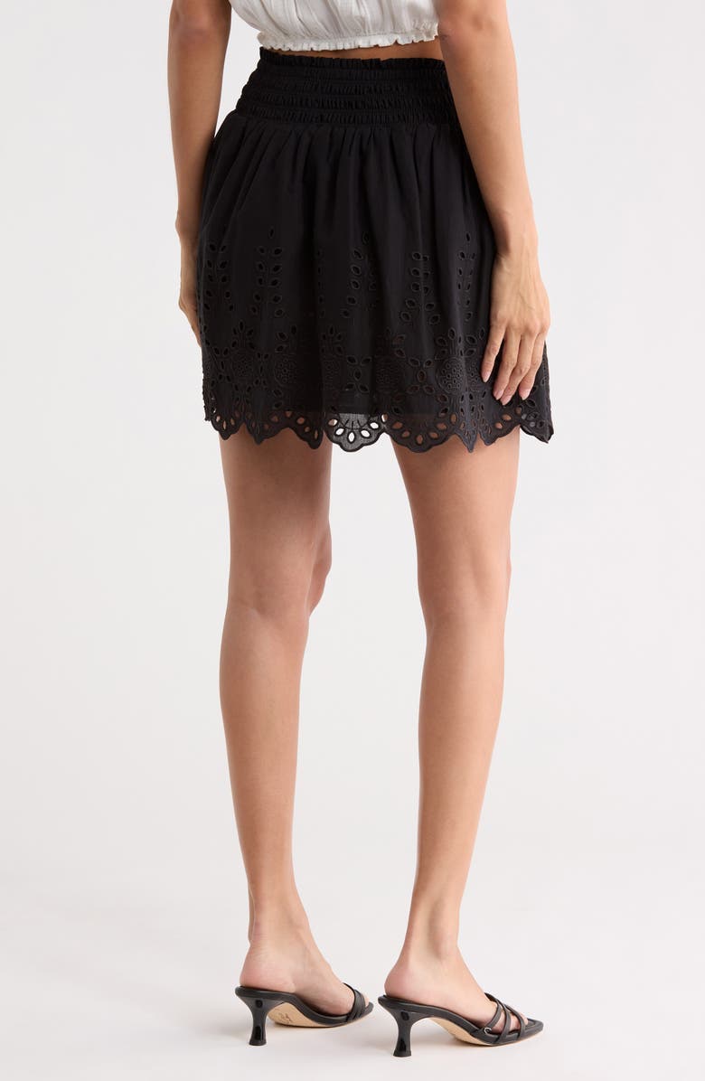 Melrose and Market Eyelet Miniskirt, Alternate, color, 