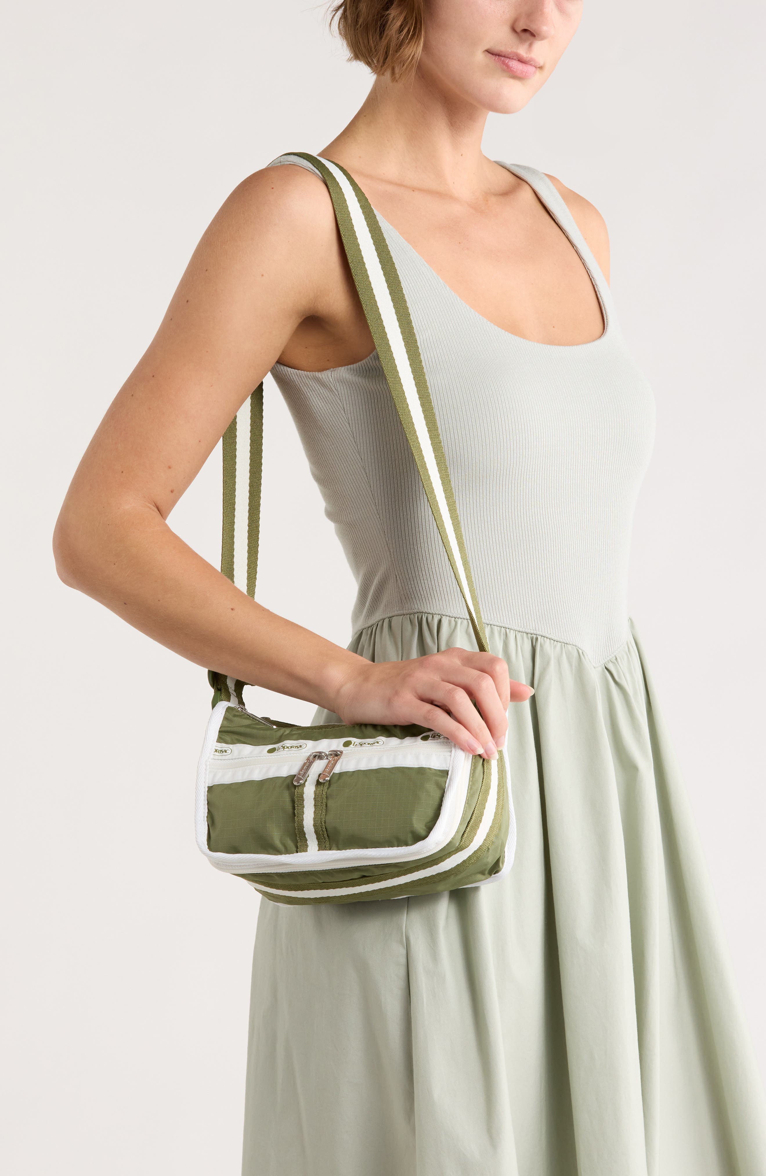LeSportsac Small Everyday Crossbody Bag, Alternate, color, Spectator Olive