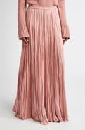 Michael Kors Collection Jamison Crushed Charmeuse Skirt