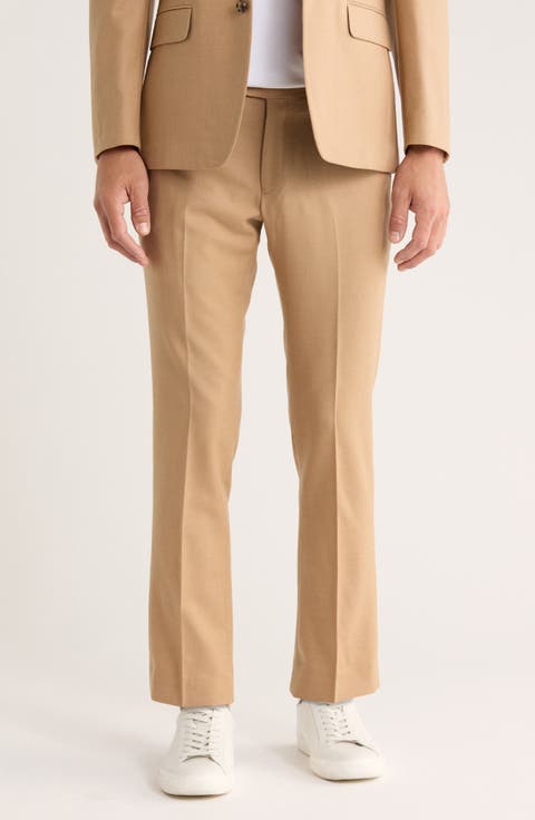 Wool Twill Dress Pants