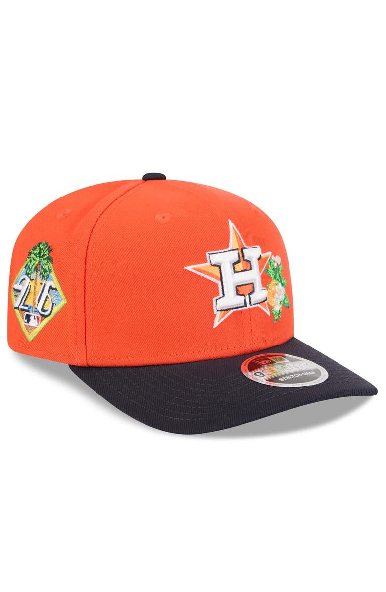 New Era Men's New Era  Orange/Navy Houston Astros 2026 Spring Training 9SEVENTY Adjustable Hat, Main, color, Orange