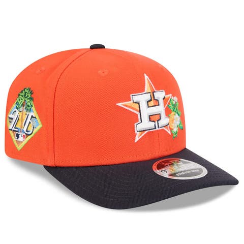 Men's New Era  Orange/Navy Houston Astros 2026 Spring Training 9SEVENTY Adjustable Hat
