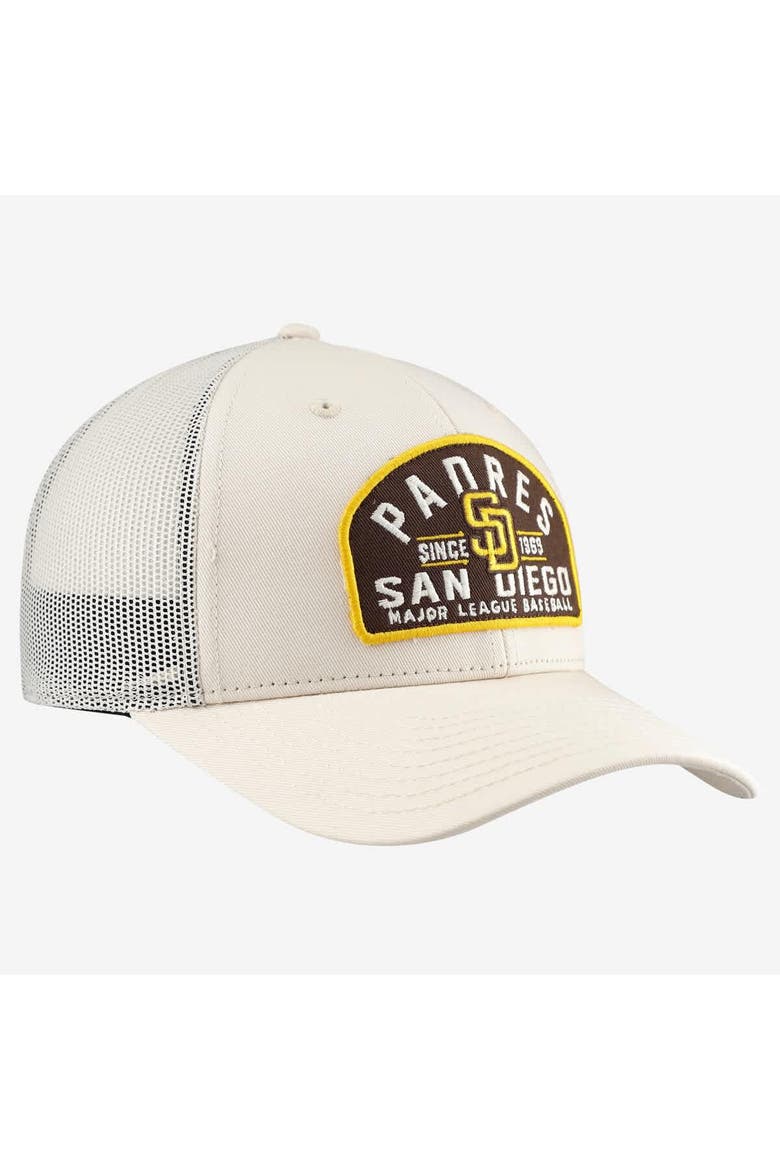 Men's '47  Cream San Diego Padres Leland Adjustable Trucker Hat, Alternate, color, Cream
