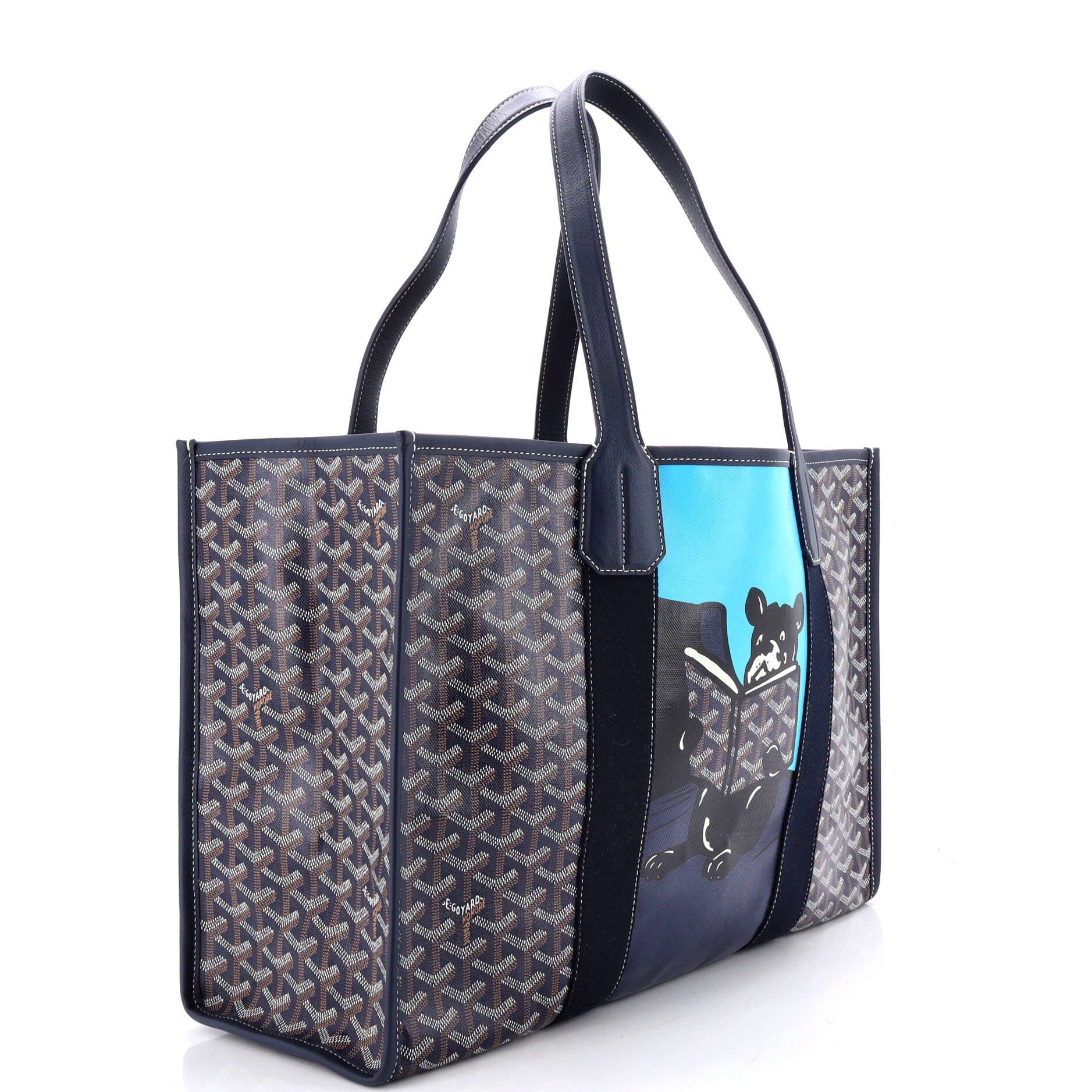 Villette Tote Printed Coated Canvas MM, Alternate, color, Brown
