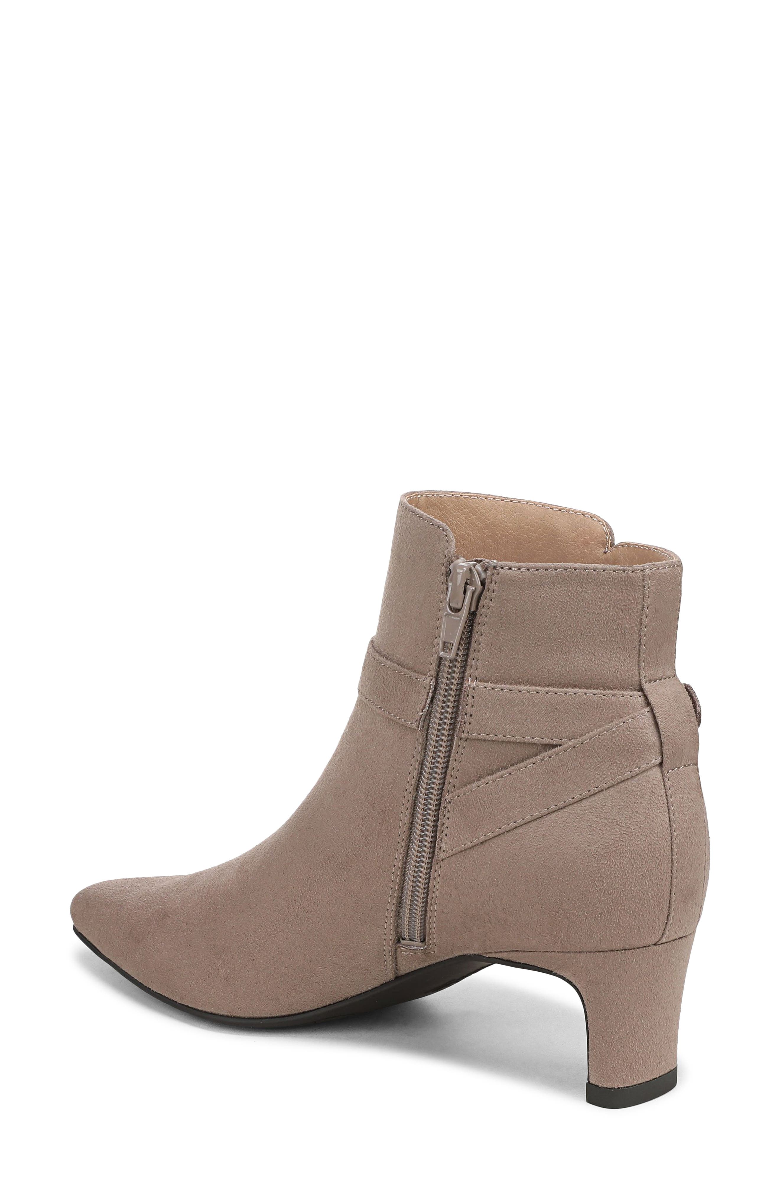 Fawn Bootie, Alternate, color, LATTE BROWN MICROSUEDE