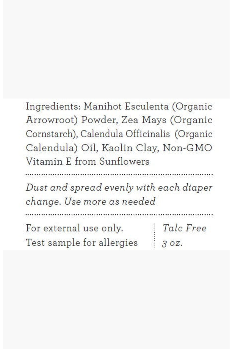 ORGANIC BABY POWDER Talc Free, Alternate, color, None