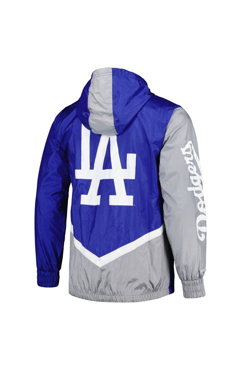 Mitchell & Ness Men's Mitchell & Ness  Royal Los Angeles Dodgers Undeniable Full-Zip Hoodie Windbreaker Jacket, Alternate, color, 