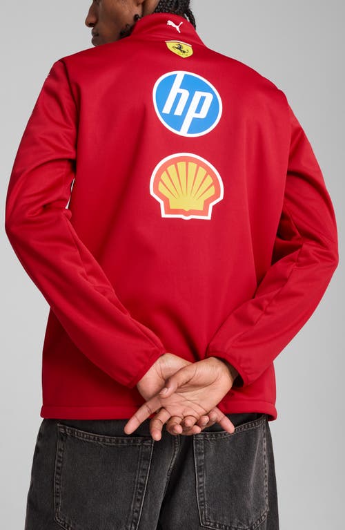 Puma Scuderia Ferrari 2025 Softshell Jacket In Red