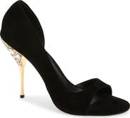 Jeffrey Campbell Alluria Crystal Heel Sandal