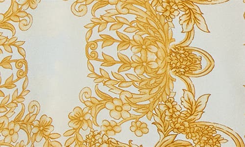 Shop Elie Tahari The Madeline Aphrodite's Palace Stretch Silk Button-up Shirt In Palace Print