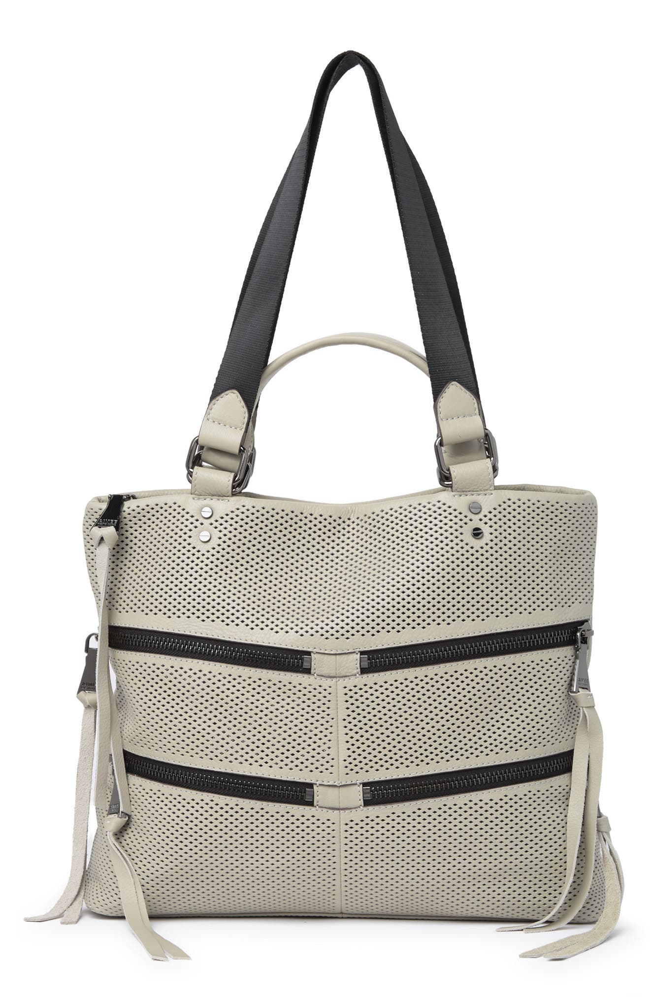 Kestenberg Misfit Triple Entry Tote Bag, Main, color, ELEPHANT GREY