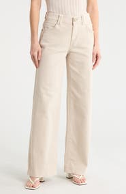 Democracy High Waist Wide Leg Jeans