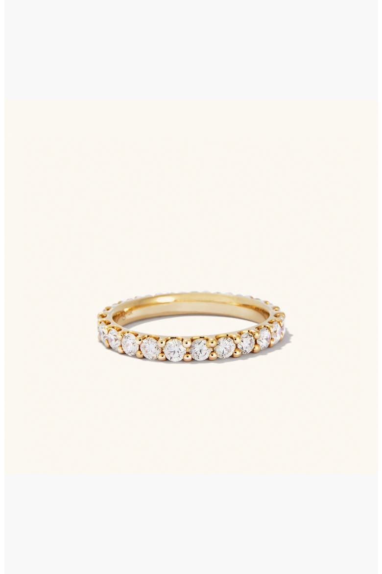 Bold Diamond Eternity Ring, Alternate, color, Yellow Gold