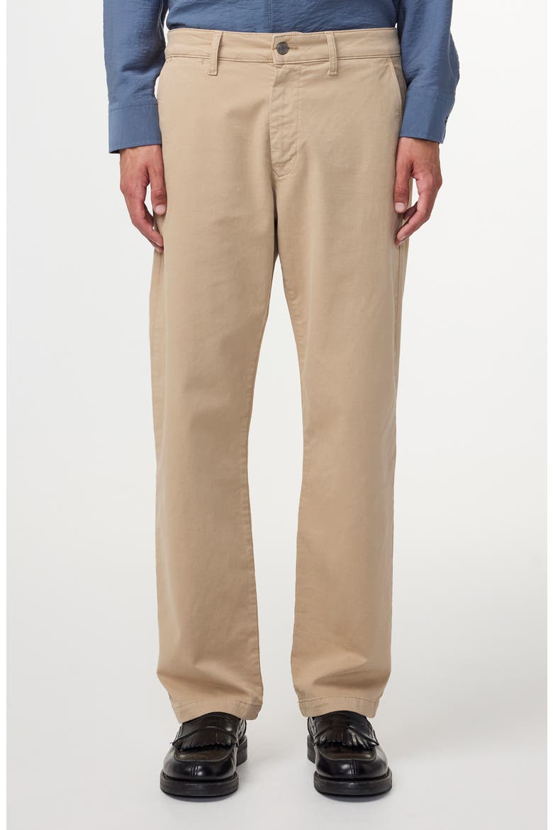 Aden 1923 Classic Fit Stretch Organic Cotton Chinos, Main, color, KHAKI BEIGE