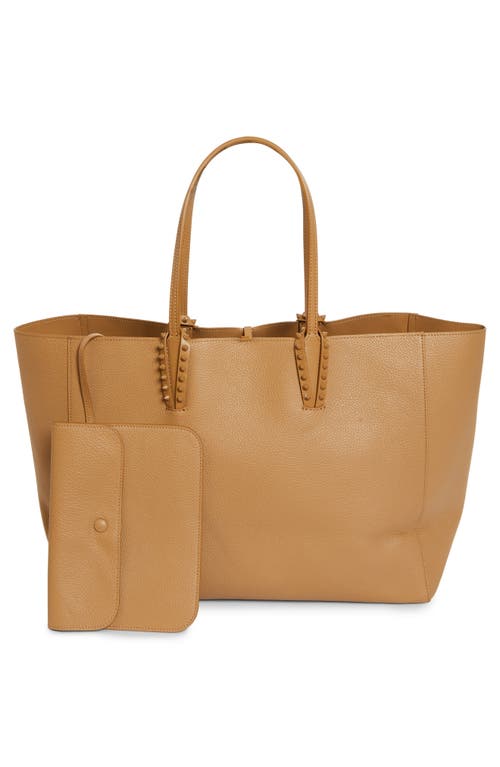 Christian Louboutin Large Cabata Soft Leather Tote Bag In Lionne