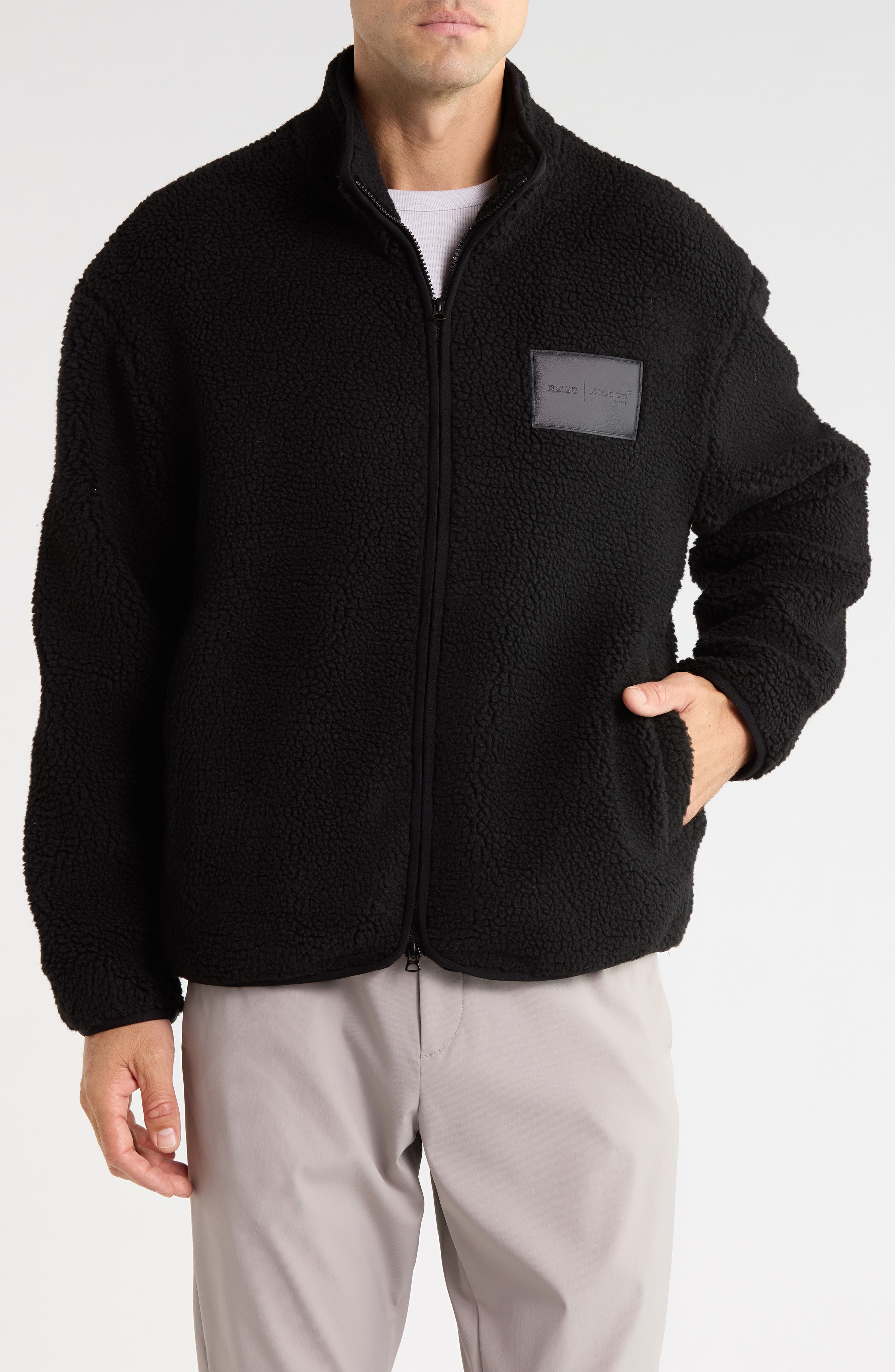 Snoop Reiss x McLaren Embroidered Fleece Jacket