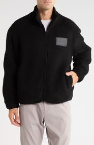 Reiss Snoop Reiss x McLaren Embroidered Fleece Jacket
