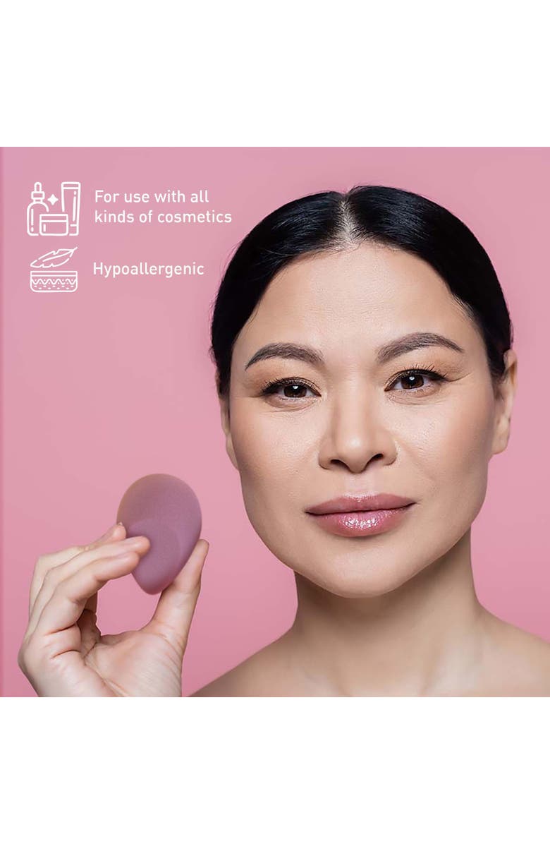 PURSONIC Beauty Essentials Bundle - 3-Pack Multi-Shape Makeup Sponges + Natural Charcoal Konjac Sponge + 120-Count Hydrocolloid Pimple Patch Set, Alternate, color, Multicolor