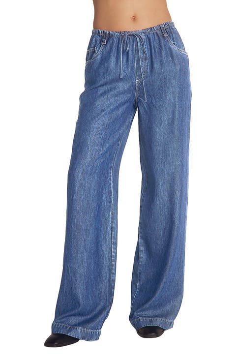 Bella Dahl★Fray Tencel Hem Crop ヴィンテージ ワイドパンツ Bella Dahl Fray Hem Crop Pant Sz Medium, Vintage Zion Wash