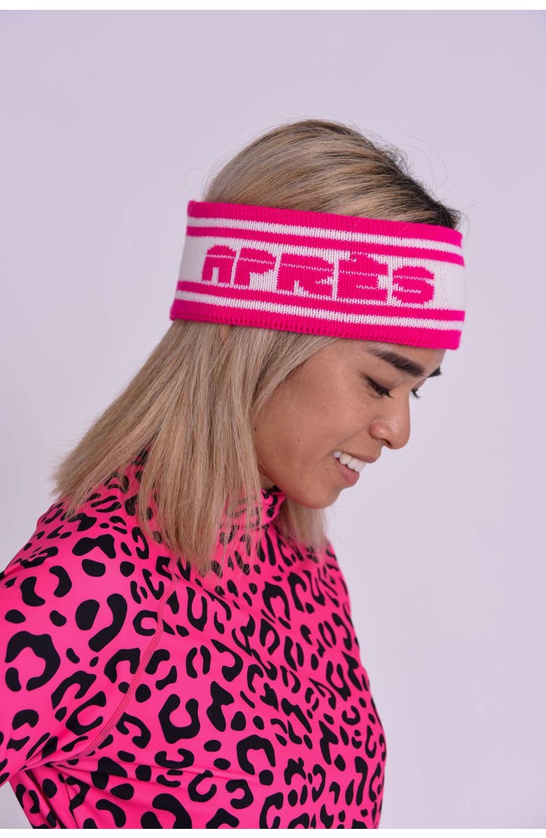 OOSC Après Headband - Pink & White, Main, color, Pink & White