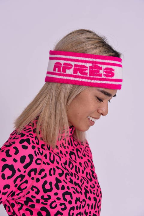 Après Headband - Pink & White