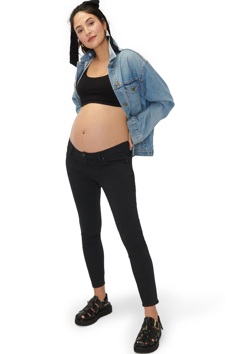 HATCH The Under The Bump Slim Maternity Jeans, Alternate, color,