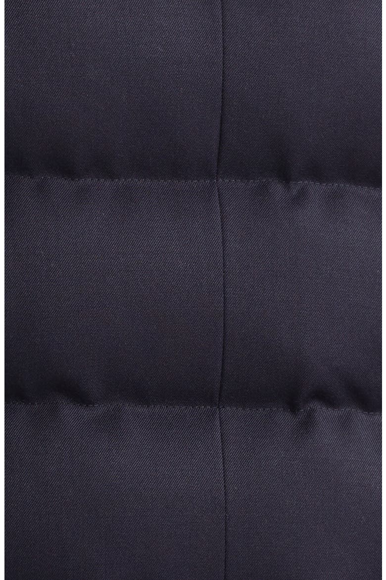 Vallonpierre Water Repellent Wool Parka, Alternate, color, DARK NAVY BLUE