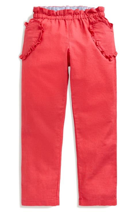 Kids' Heart Pocket Linen & Cotton Pants (Toddler, Little Kid & Big Kid)