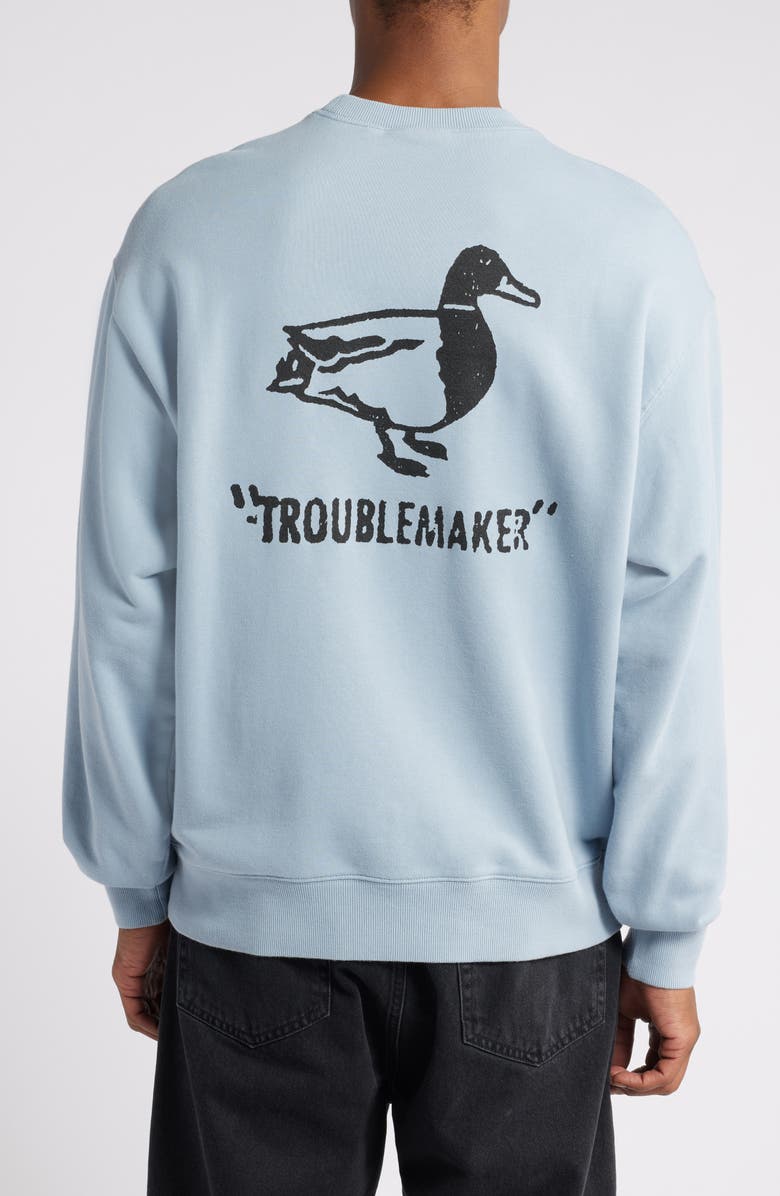 Carhartt Work In Progress Stamp Loose Fit Graphic Sweatshirt, Alternate, color, 