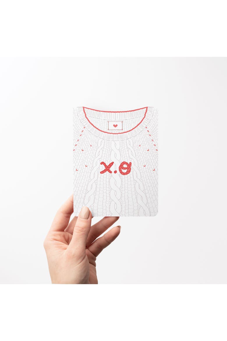 Love/Valentine's Assorted Greeting Card Pack (3ct) "Ski Love, Love Sweater, Winter Essentials", Alternate, color, Multi-Pack