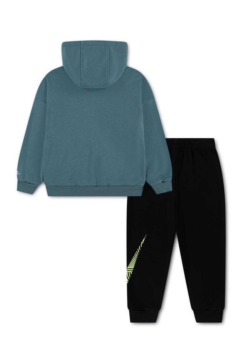 Kids' Sportswear Hoodie & Joggers Set, Alternate, color, BLACK