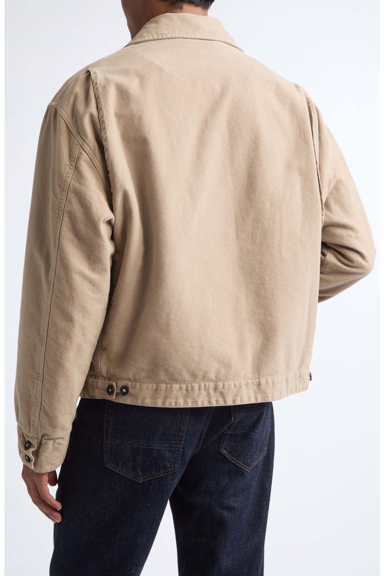 Cadillac Cotton Padded Jacket, Alternate, color, FOSSIL