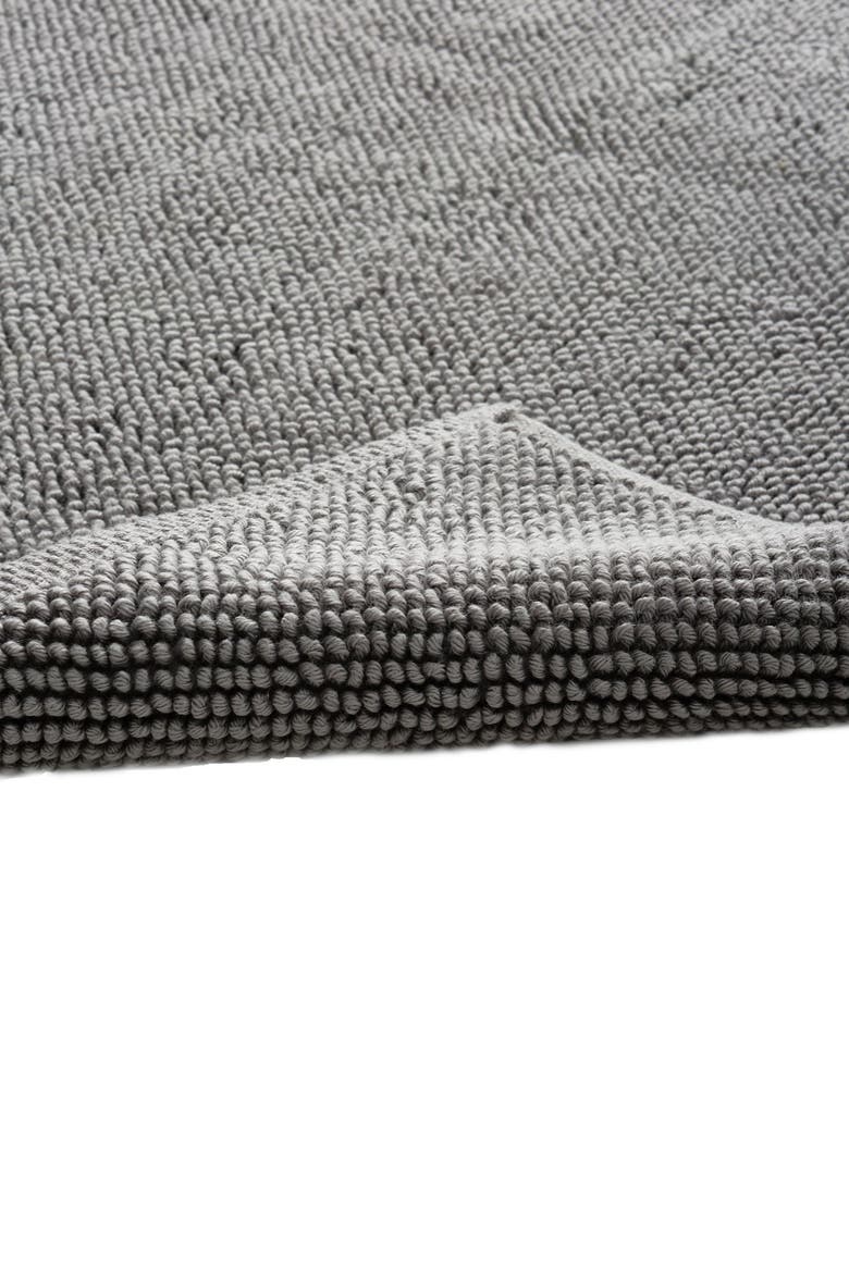 Turkish Cotton Reversible Bath Rug - Oatmeal, Alternate, color, GREY