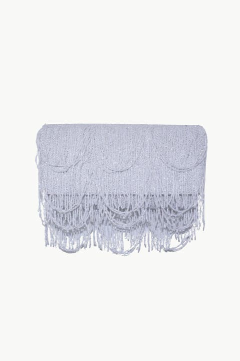 Fringes All Over Medium Structured Bag