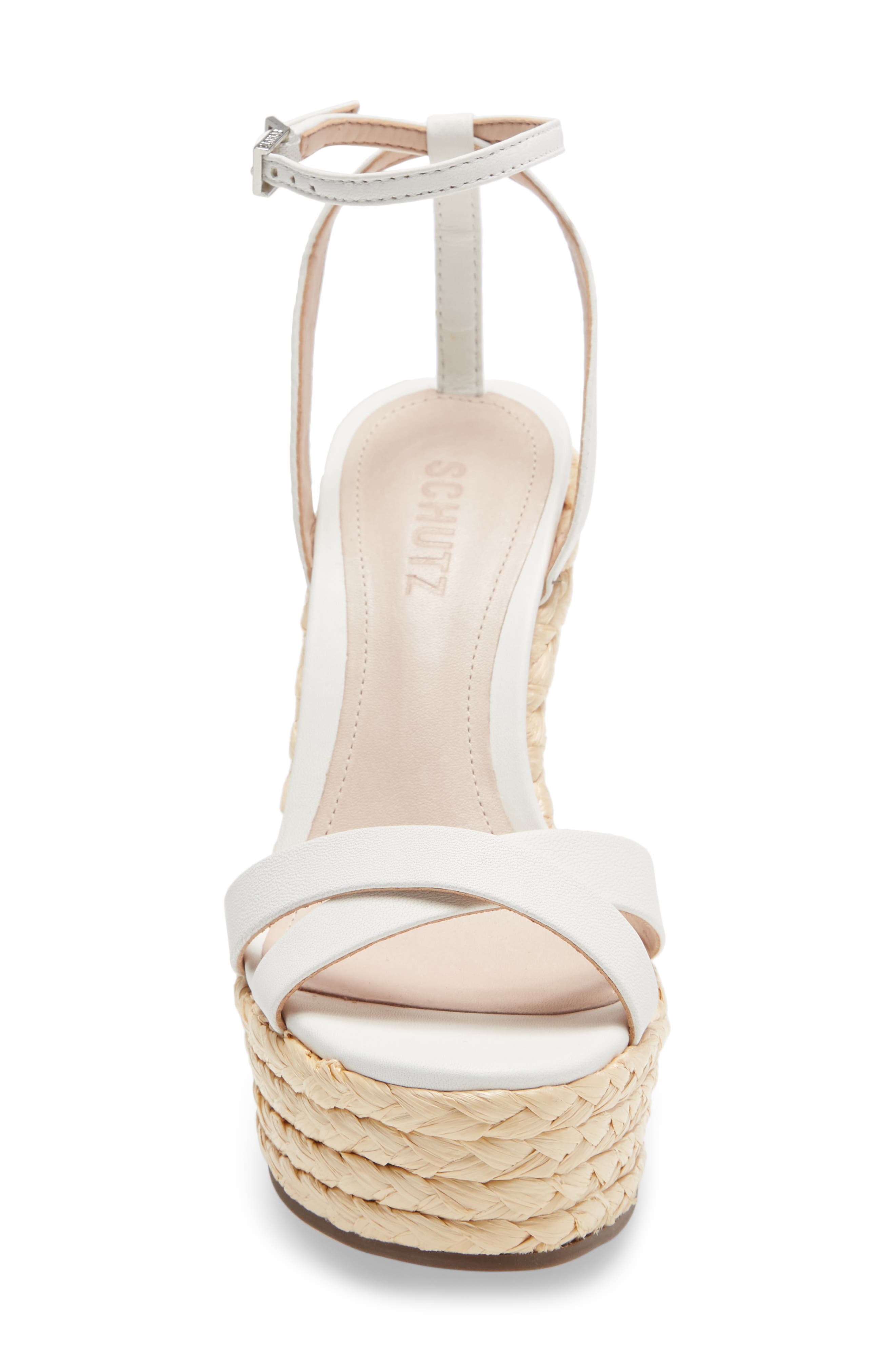 Schutz Alanise Espadrille Platform Wedge Sandal, Alternate, color, 