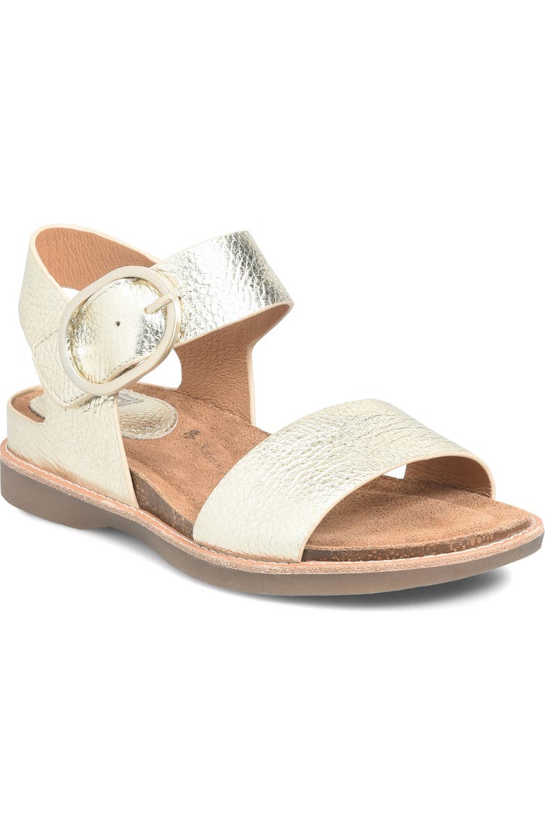 Söfft Bali Sandal, Main, color, Platino