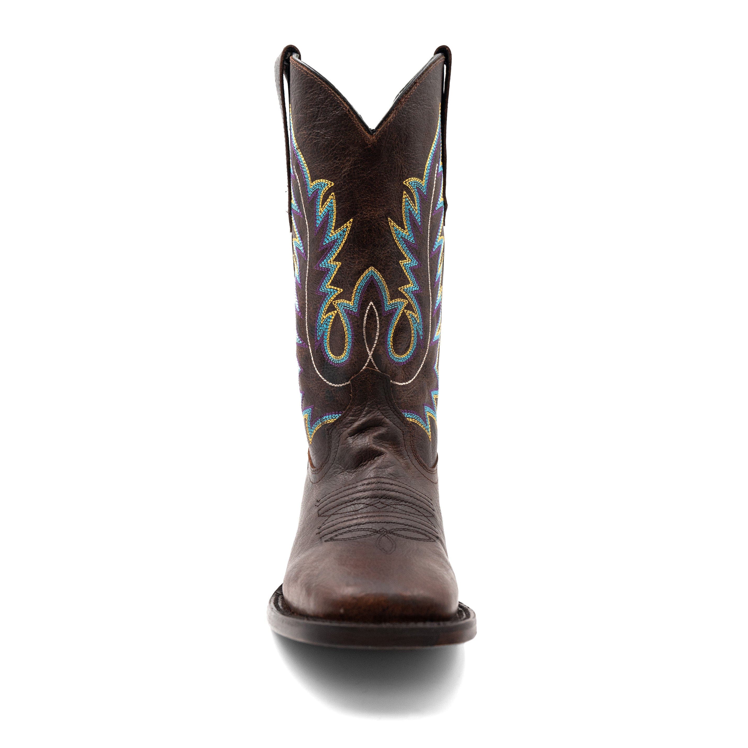 Ferrini Men's Chase Western Boot, Alternate, color, Chocolate