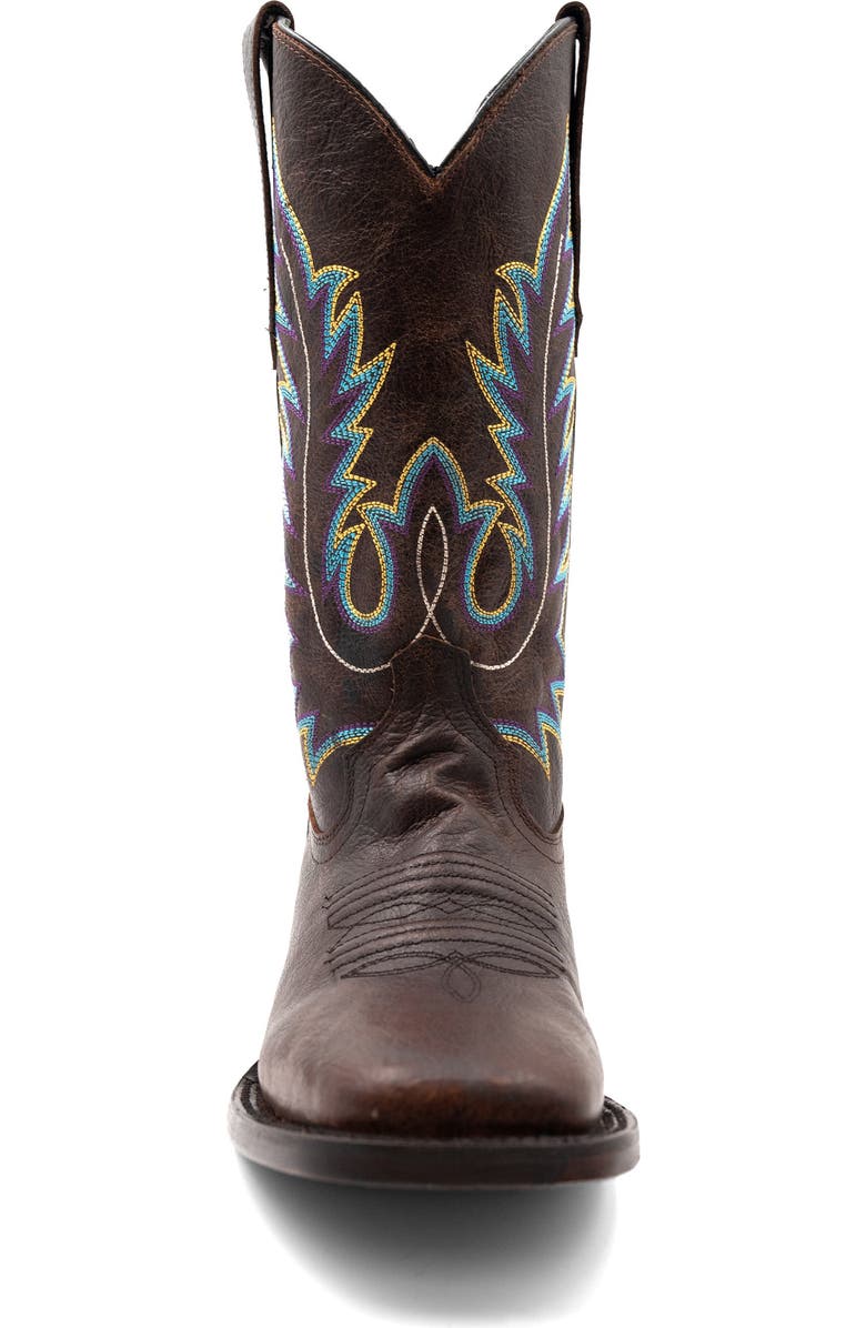 Ferrini Men's Chase Western Boot, Alternate, color, Chocolate