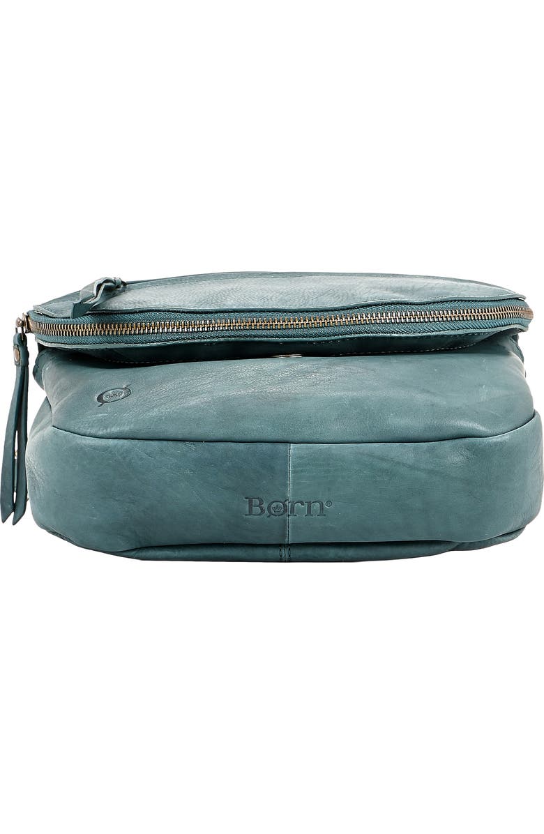 Børn Stonefield Leather Crossbody, Alternate, color, Mineral Blue