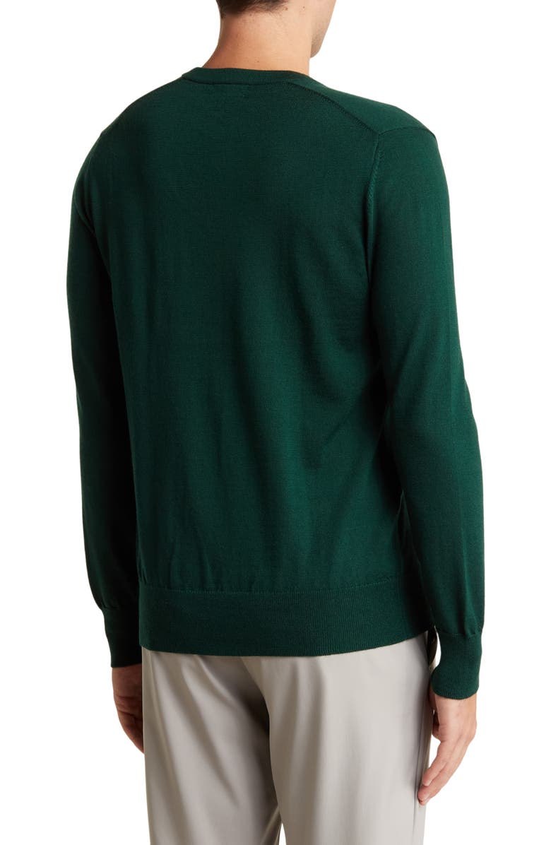 Merino Wool V-Neck Sweater