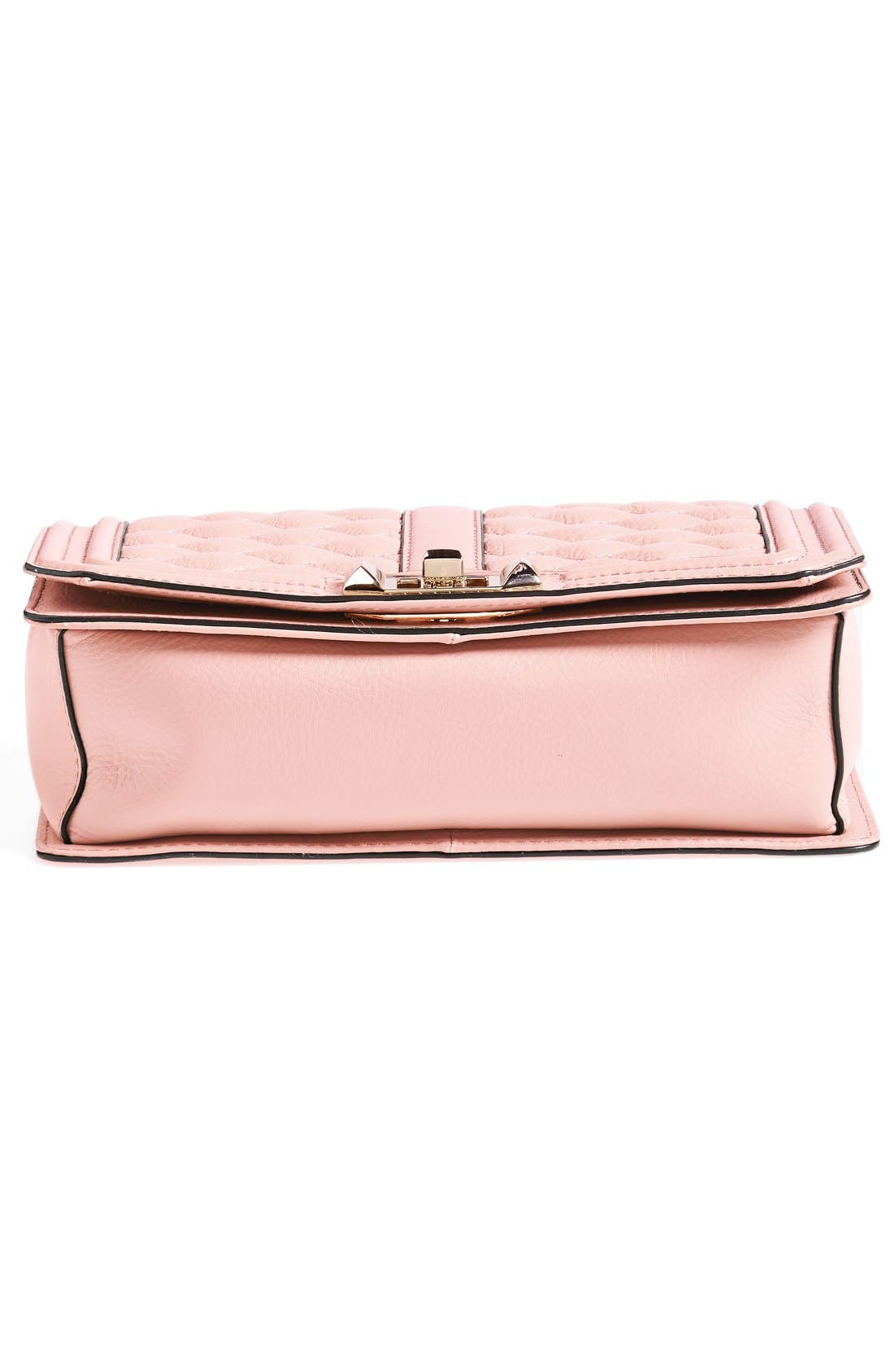 'Love' Crossbody Bag, Alternate, color, QUARTZ