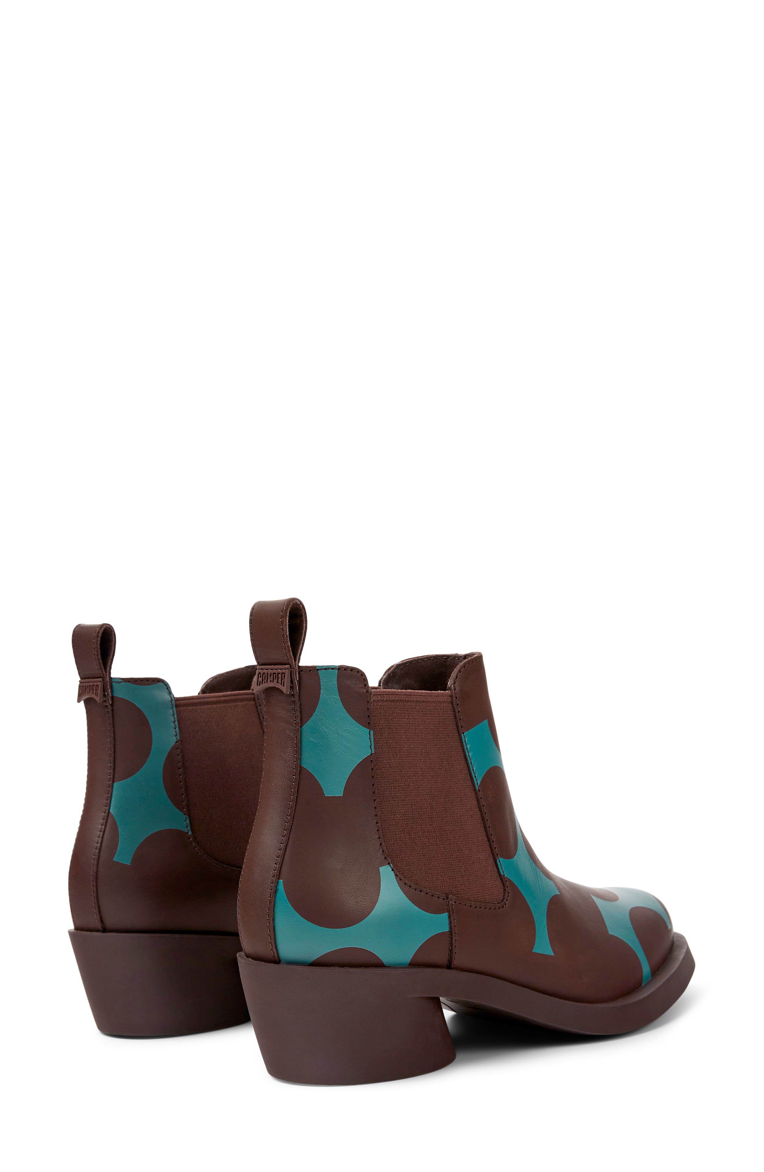 Bonnie Chelsea Boot, Alternate, color, BROWN BLUE