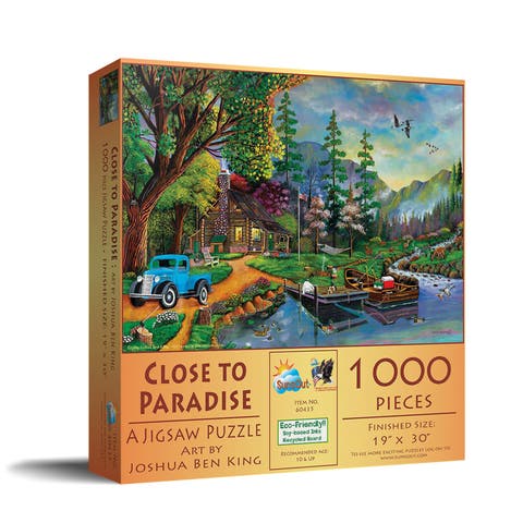 Close to Paradise 1000 piece Jigsaw Puzzle for Adults