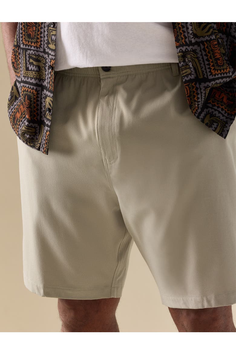 Big & Tall Reserve Elastic-Waist Performance Shorts, Alternate, color, SEAGRASS