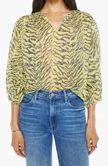 MOTHER The Breeze Tie Neck Top