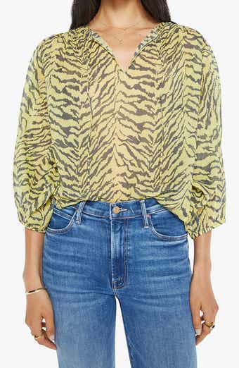 MOTHER The Breeze Tie Neck Top