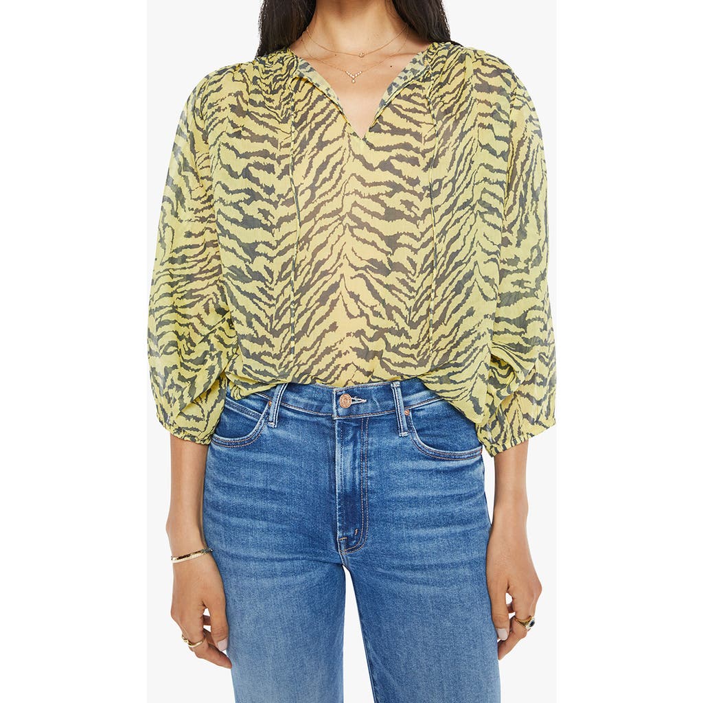 MOTHER MOTHER THE BREEZE TIE NECK TOP
