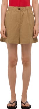 Helmut Lang Cotton & Linen Shorts