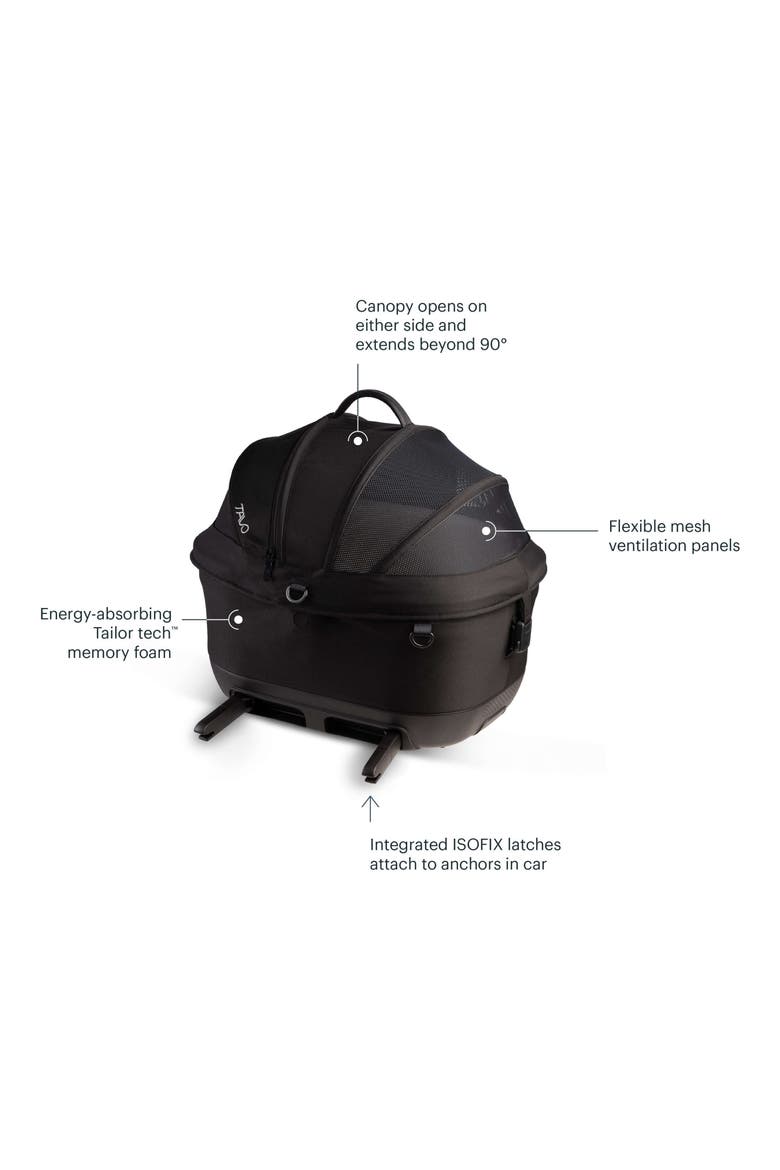 Maeve™ iso5X Pet Car Seat + Roscoe™ Stroller, Alternate, color, ONYX