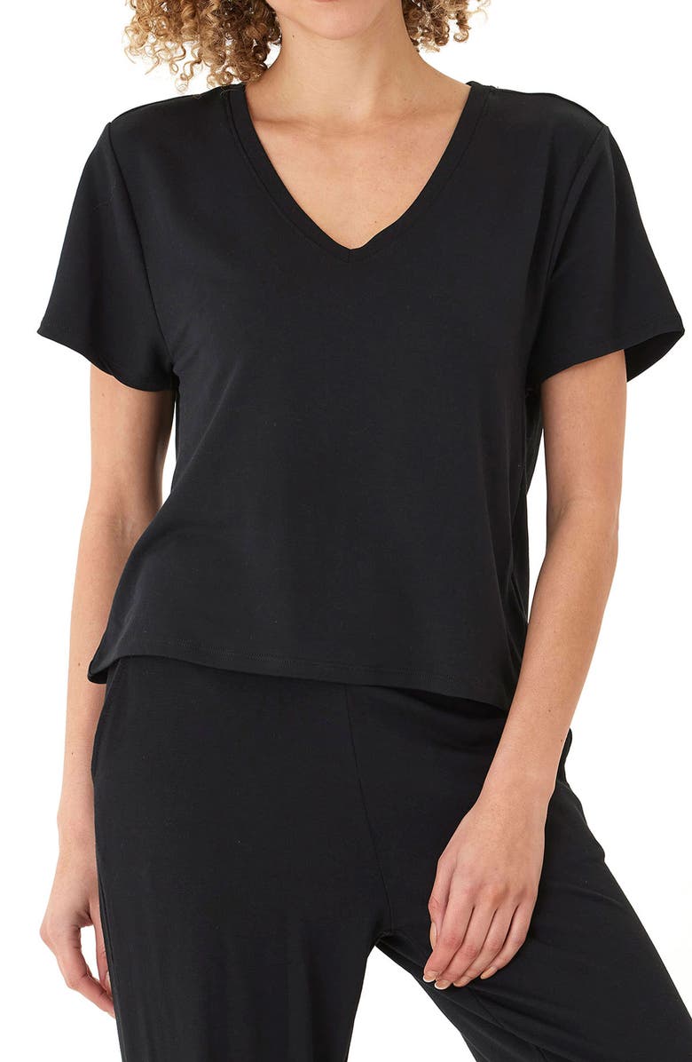 Threads 4 Thought Bettine Terry T-Shirt, Main, color, Black
